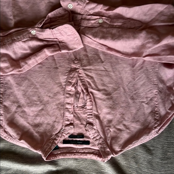 Perry Ellis Pink Long Sleeve Tee - Picture 2 of 15